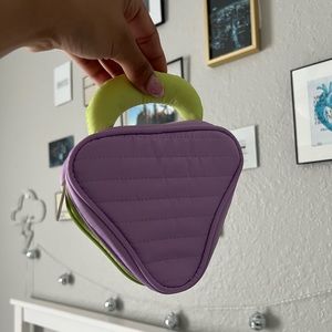 Mini Triangle Cosmetics Bag